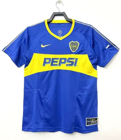 Boca Juniors 2003/04 Vintage Retro Home Jersey