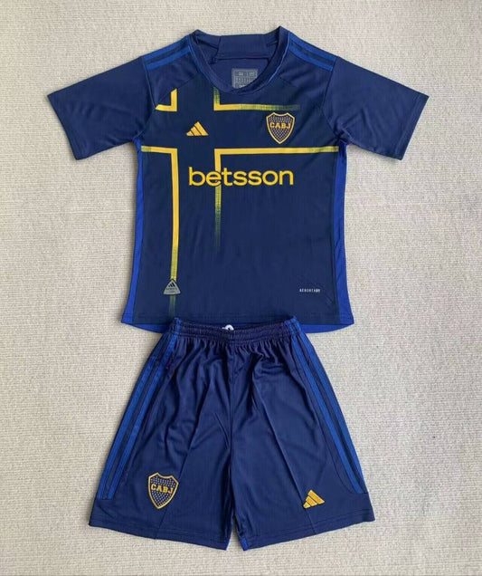 Boca Juniors 2024 Fourth Blue Kids Kit