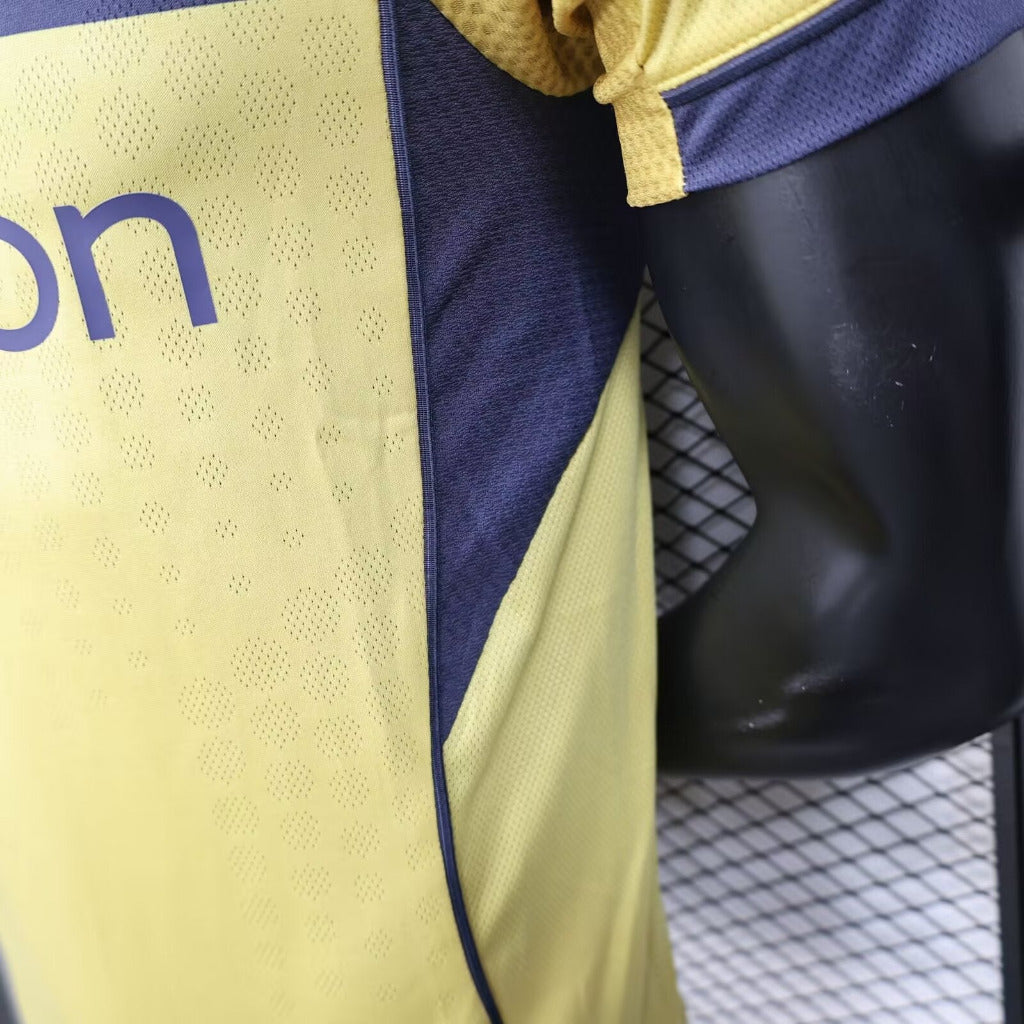 Boca Juniors 25/26 Yellow  Player Version Jersey