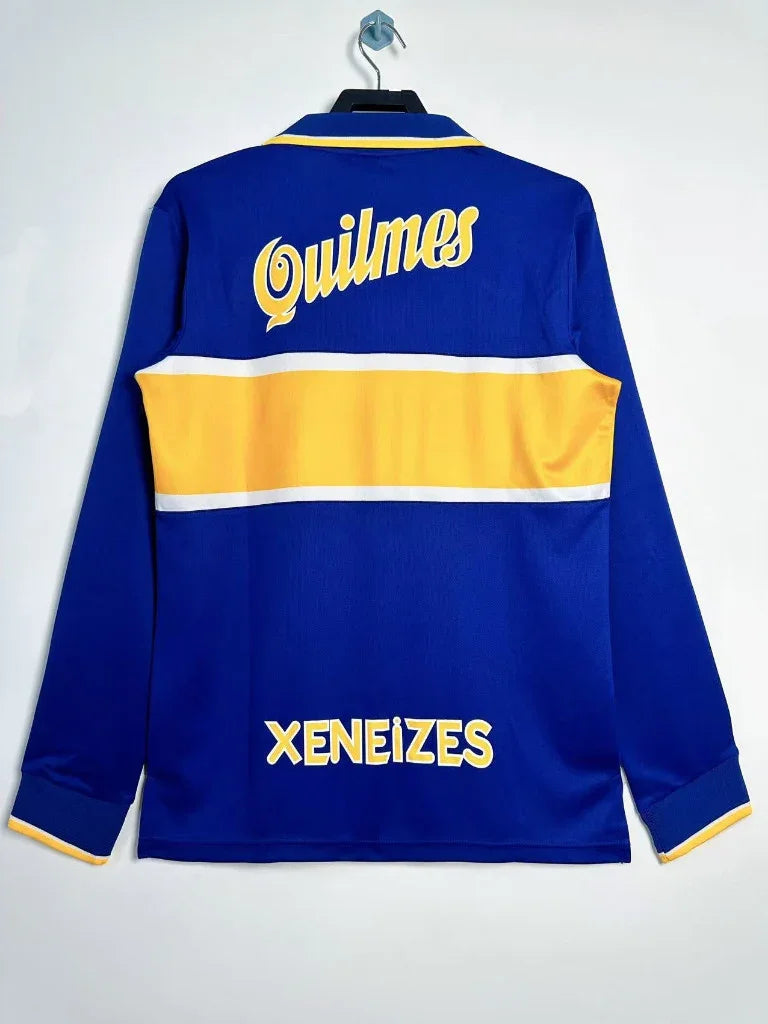 Boca Juniors 96/97 Vintage Retro Home Long Sleeve Jersey