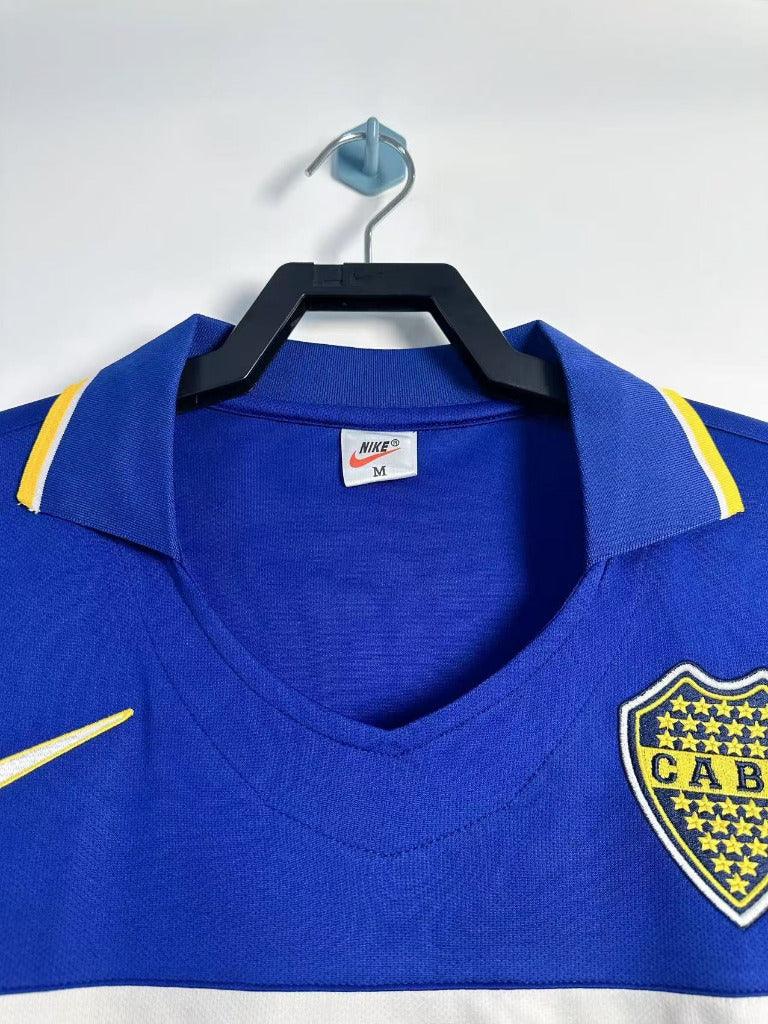 Boca Juniors 96/97 Vintage Retro Home Long Sleeve Jersey