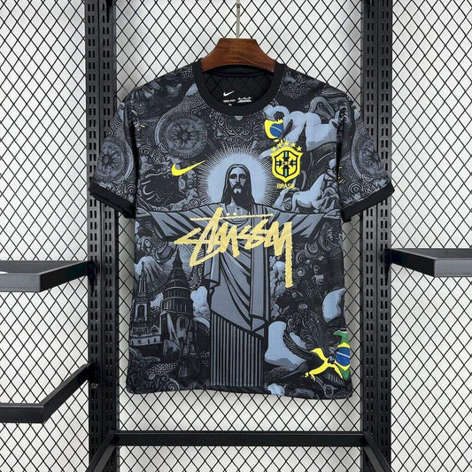Brazil 25/26 Black Jesus Special Jersey
