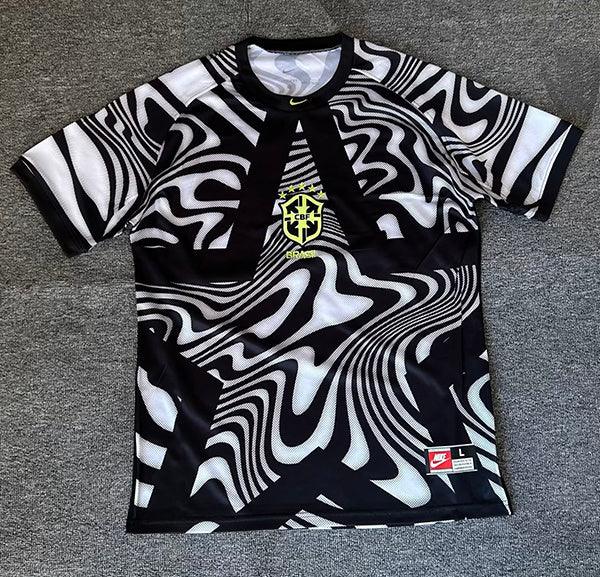 Brazil 26/27 Black/White Goalkeeper Jersey