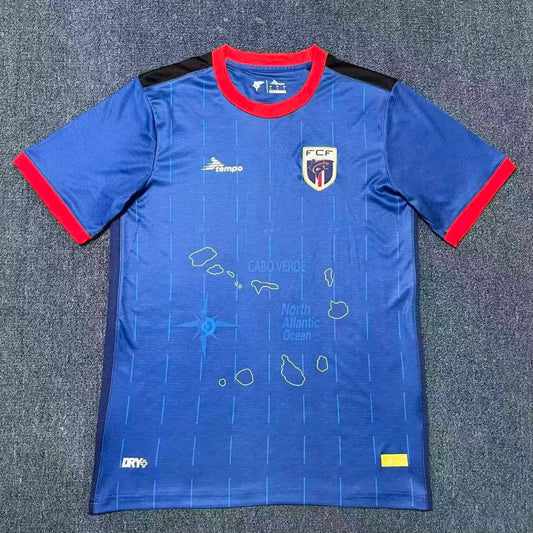 Cape Verde 25/26 Blue/Red World Cup Home Jersey