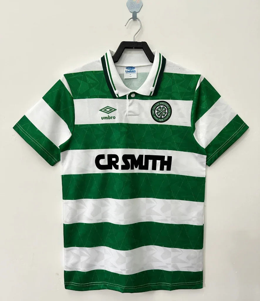 Celtic 1989/91 Vintage Retro Home Jersey