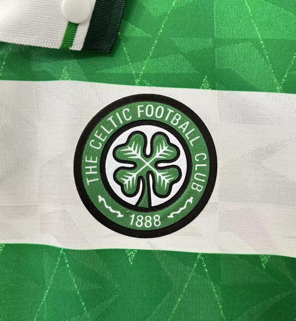 Celtic 1989/91 Vintage Retro Home Jersey