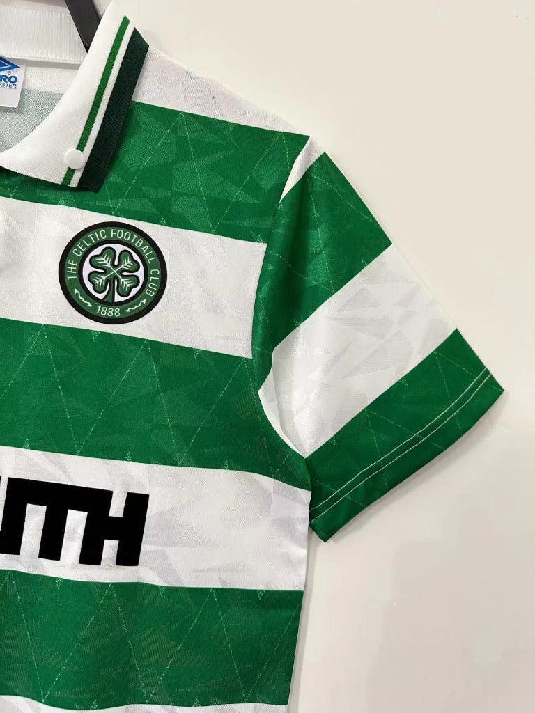 Celtic 1989/91 Vintage Retro Home Jersey