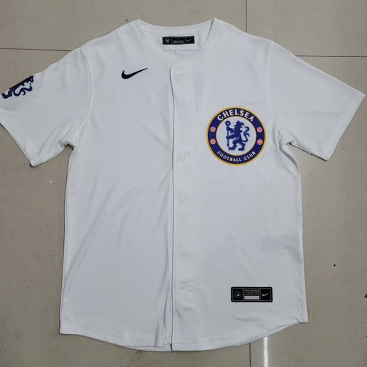 Chelsea 25/26 White Baseball Jersey