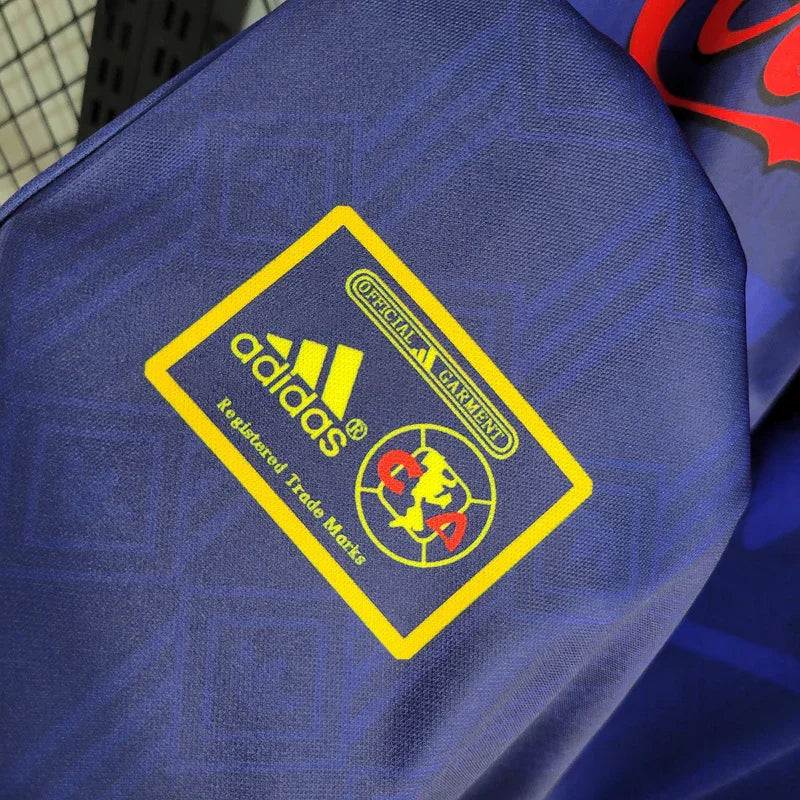 Club America 1998/99 Vintage Retro Blue Away Jersey