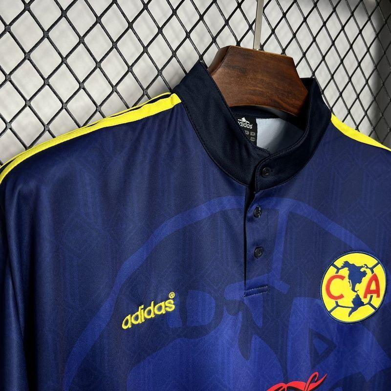 Club America 1998/99 Vintage Retro Blue Away Jersey