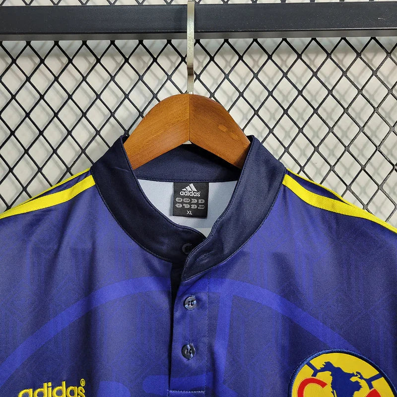 Club America 1998/99 Vintage Retro Blue Away Jersey