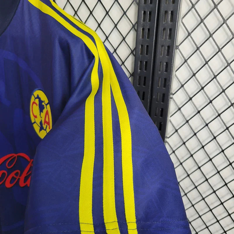 Club America 1998/99 Vintage Retro Blue Away Jersey