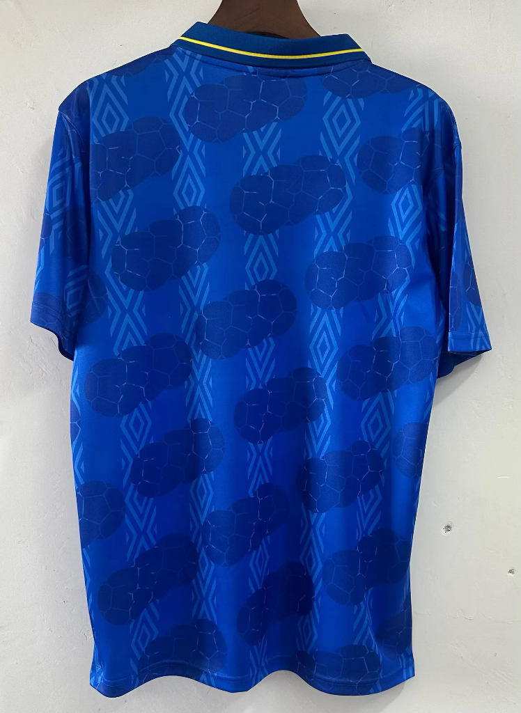 Colombia 1994 Retro Blue Away Jersey