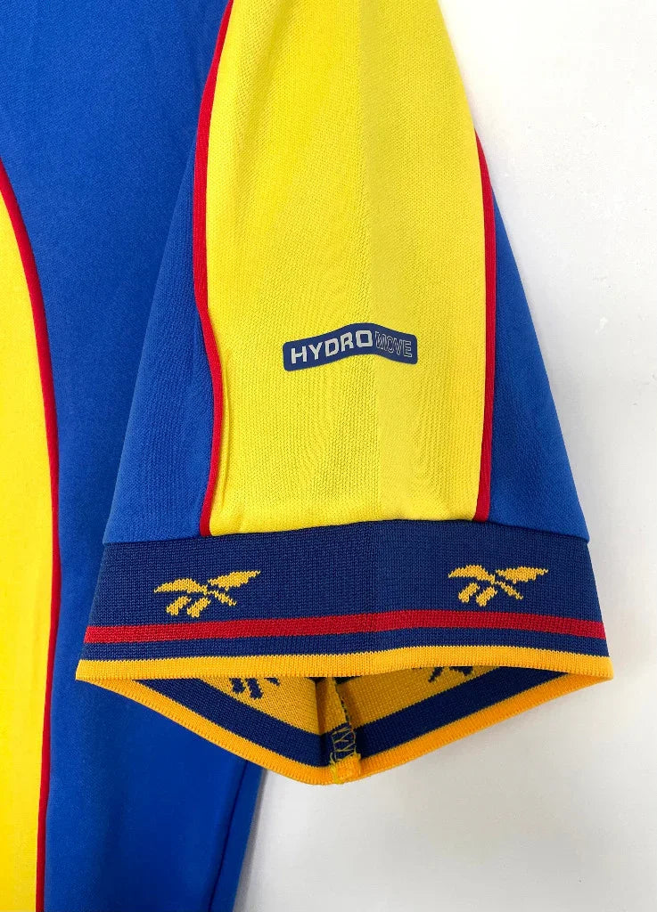 Colombia 2001 Yellow/Blue Home Jersey