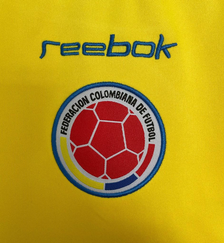 Colombia 2001 Yellow/Blue Home Jersey