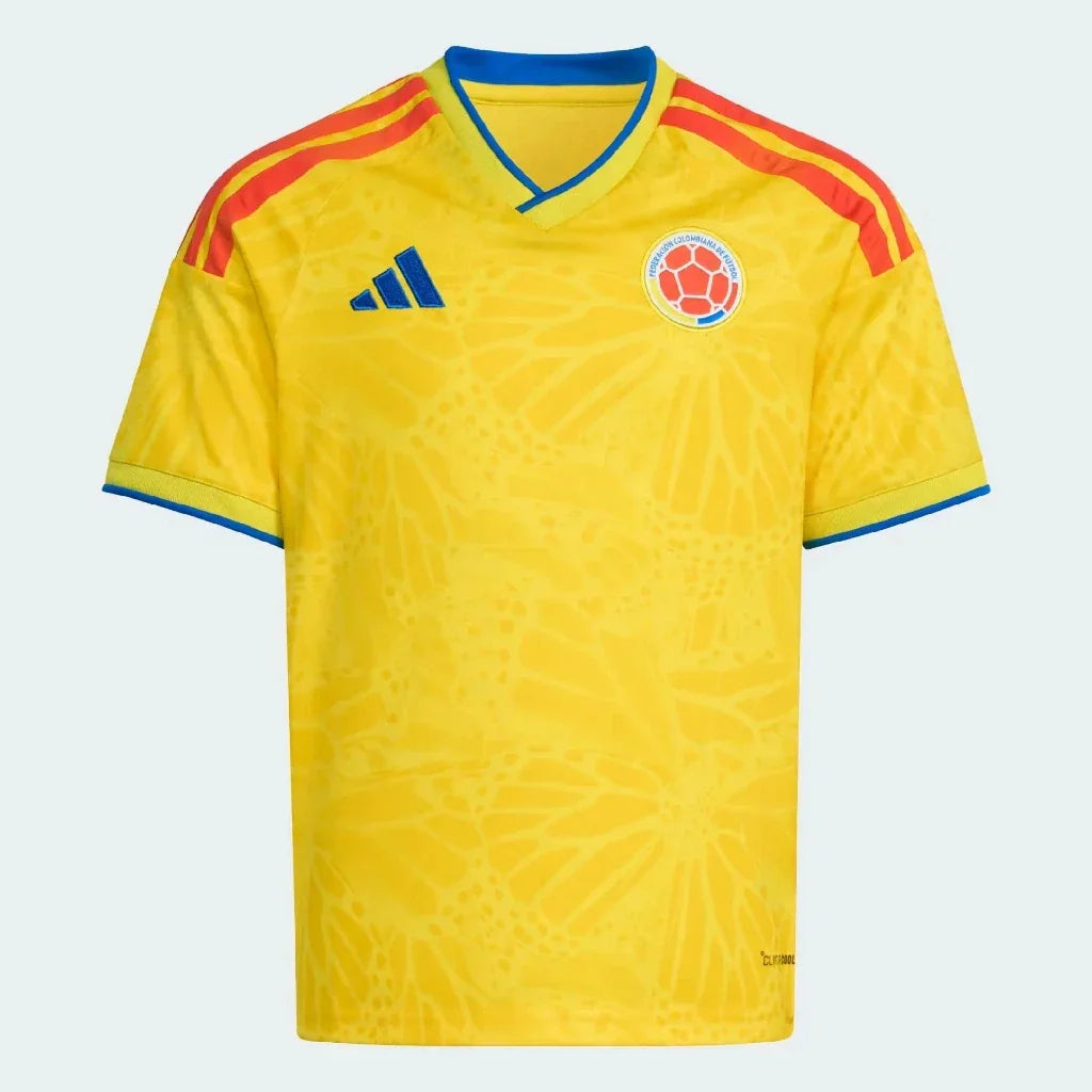 Colombia 2026 Yellow World Cup Home Youth Jersey