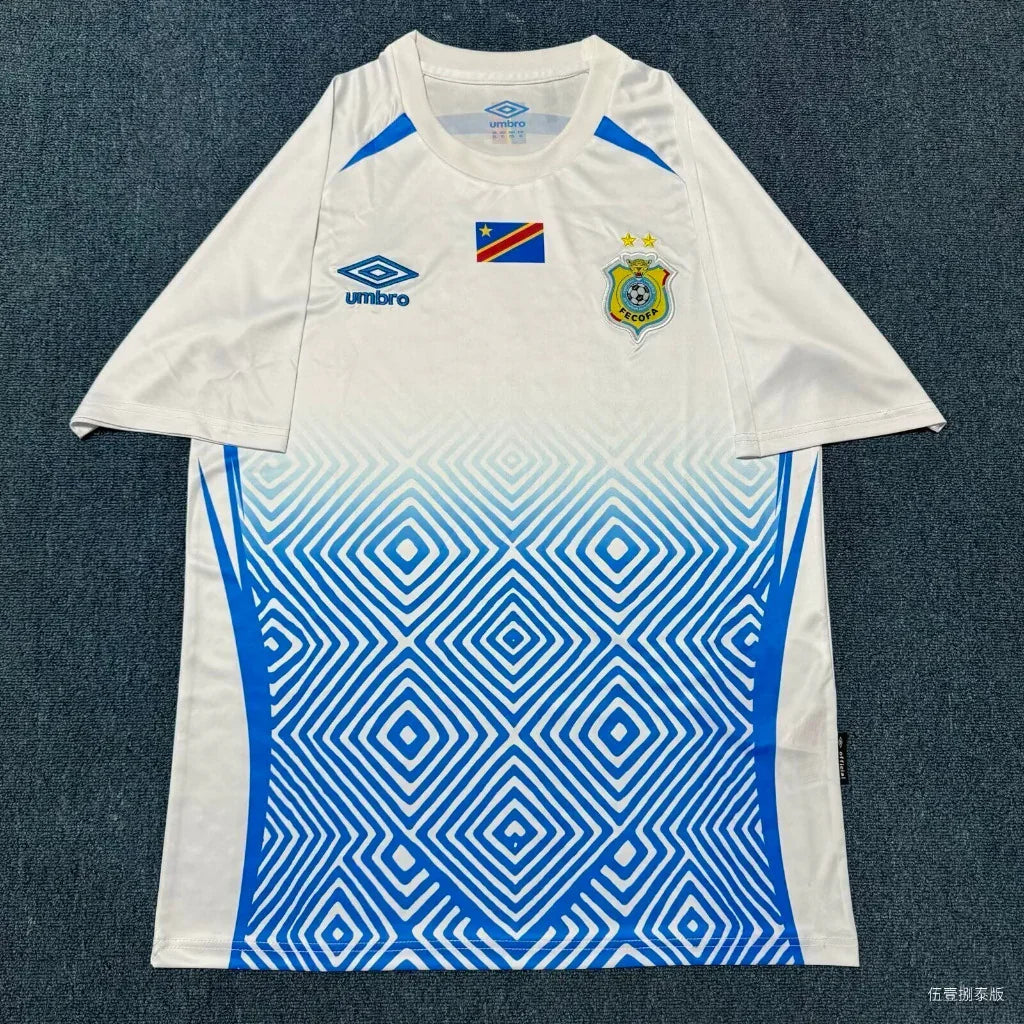 Congo 26/27 White/Blue Away Jersey