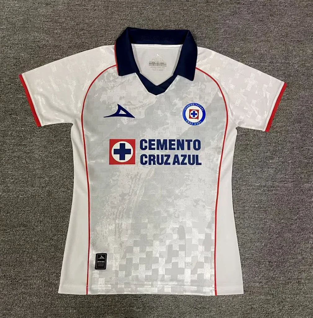 Cruz Azul 25/26 White/Blue Away Women Jersey