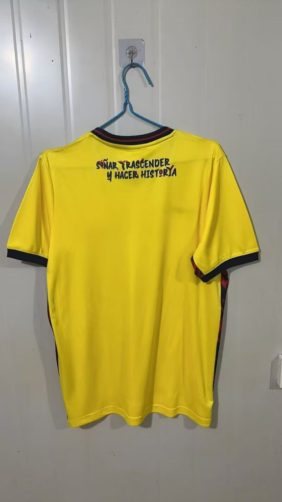 Ecuador 26/27 Yellow/Black Home Jersey