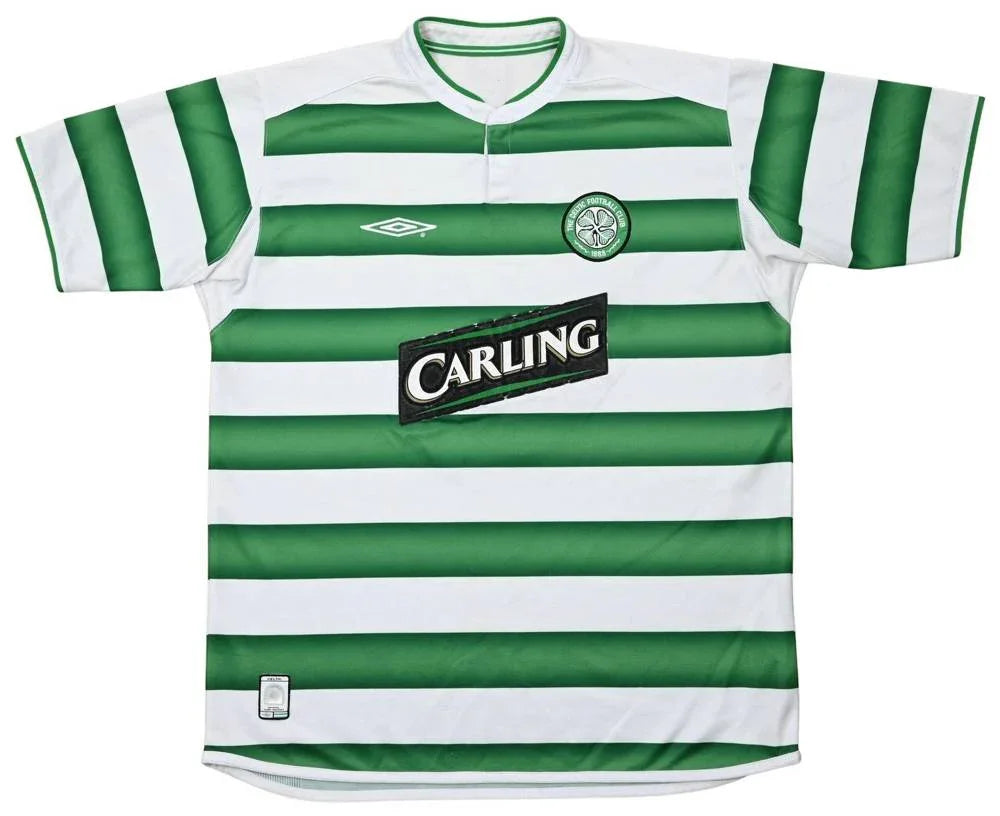 Celtic 2003/04 Vintage Retro Home Jersey