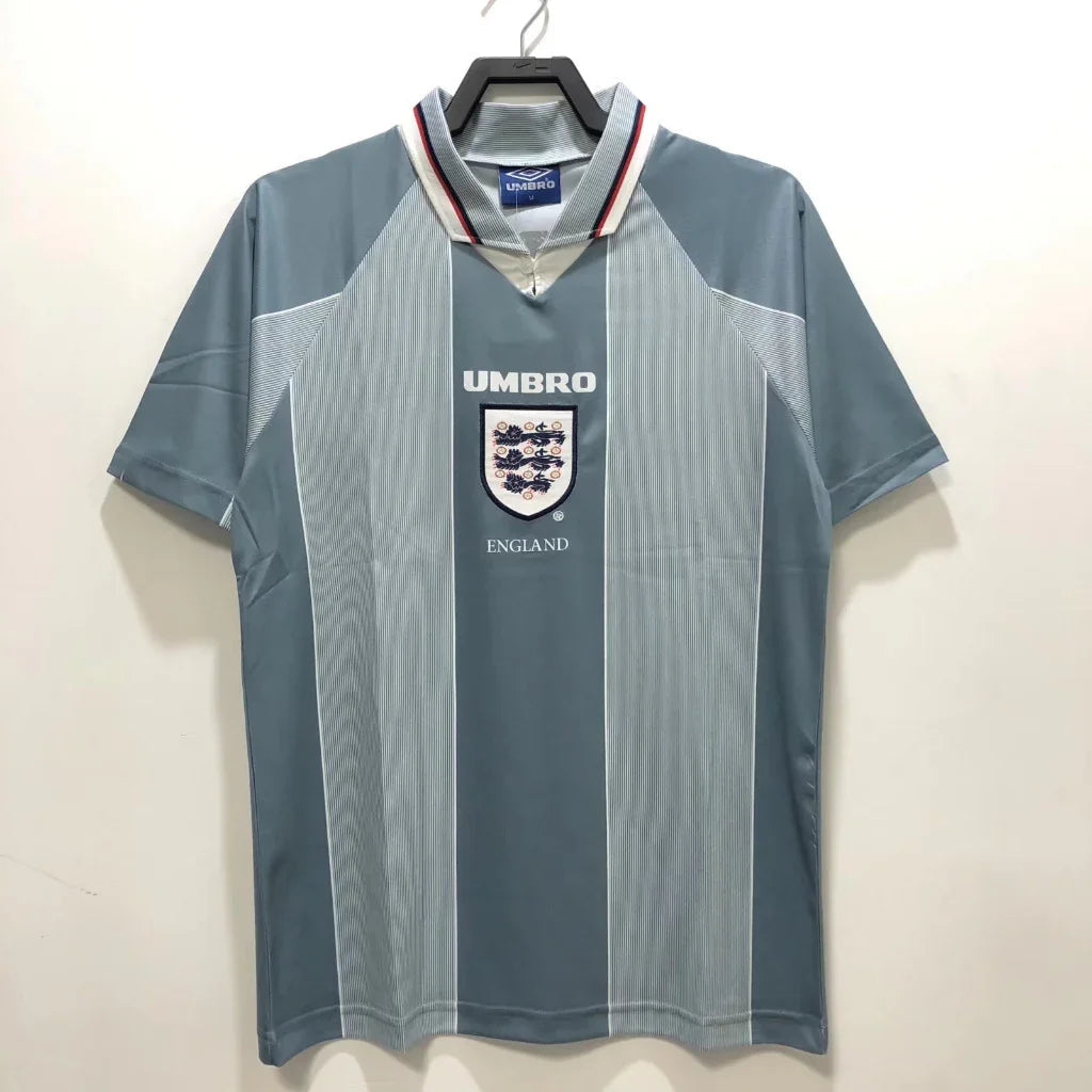 England 1996 Vintage Retro Away Jersey