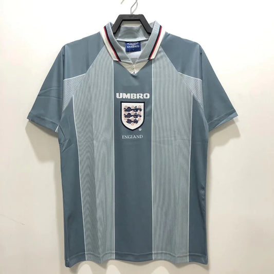 England 1996 Vintage Retro Away Jersey