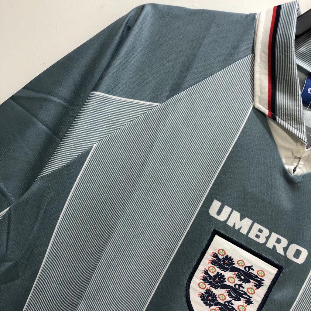 England 1996 Vintage Retro Away Jersey