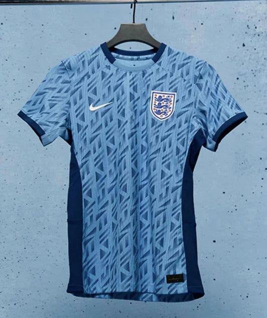 England 2023 Retro Women World Cup Blue Jersey