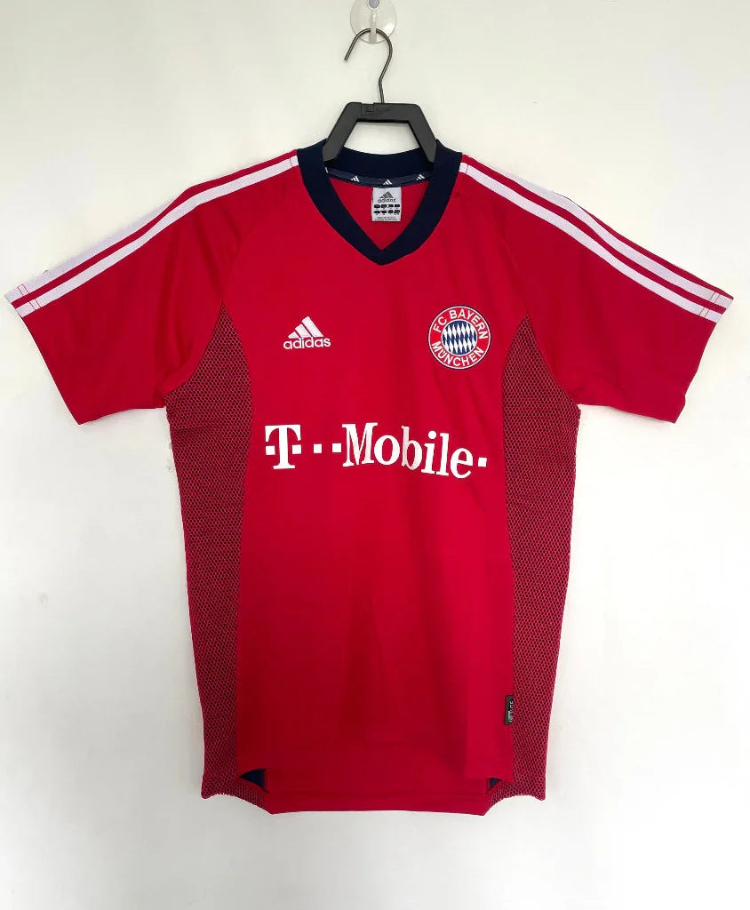 FC Bayern Munich 2002/03 Vintage Retro Home Jersey