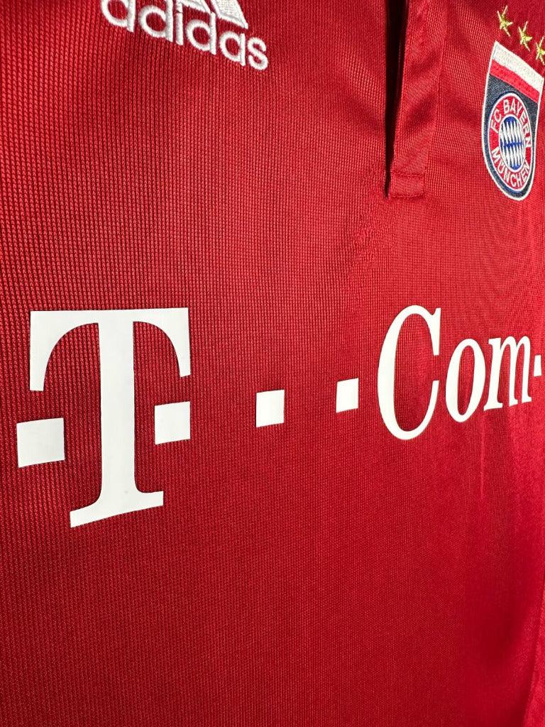 FC Bayern Munich 2005/06 Vintage Retro Home Jersey