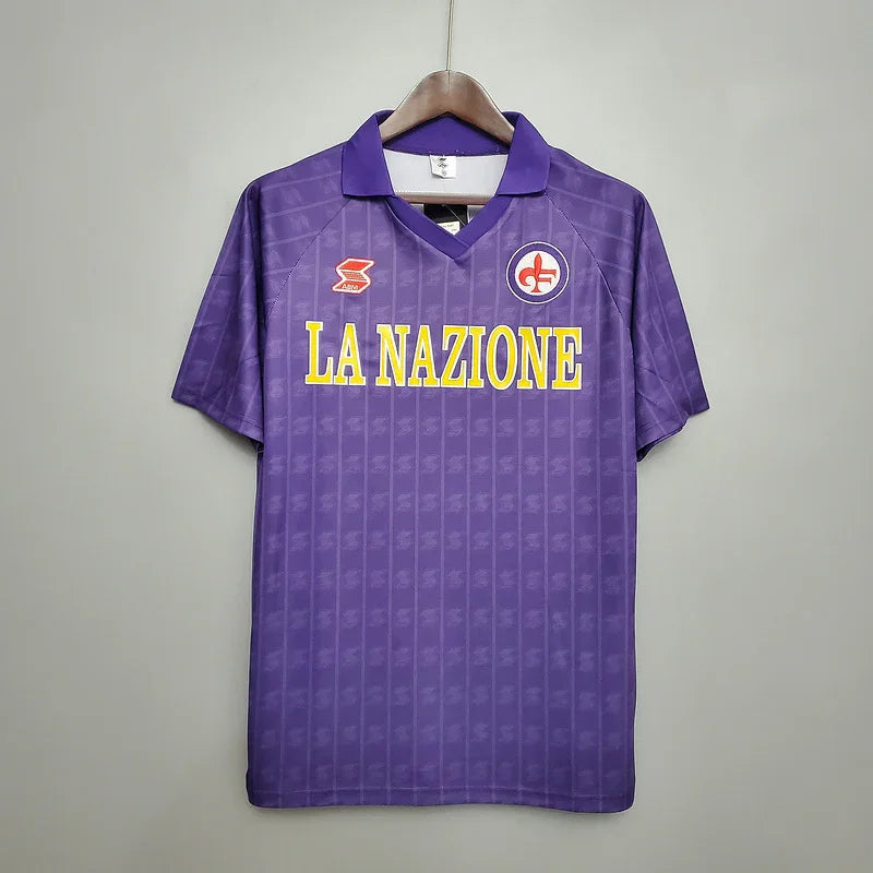 Florence 1989/90 Retro Purple Home Jersey