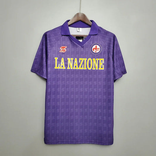 Florence 1989/90 Retro Purple Home Jersey