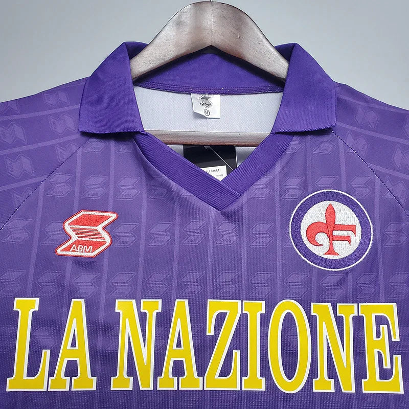Florence 1989/90 Retro Purple Home Jersey