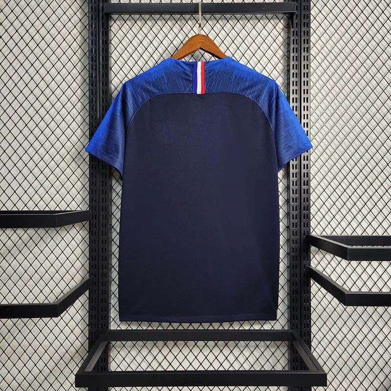 France 2018 Retro Version World Cup Home Jersey