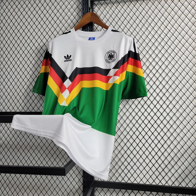 Germany 1990 Vintage Retro World Cup Home Jersey