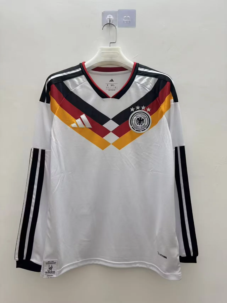 Germany 2026 White World Cup Home Long Sleeves Jersey