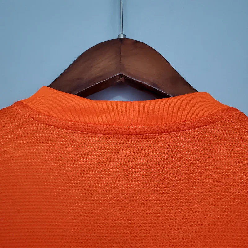 Holland 2012 Vintage Retro Orange/Black Home Jersey