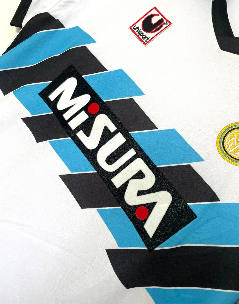 Inter Milan 1990/91 Vintage Retro Away Jersey