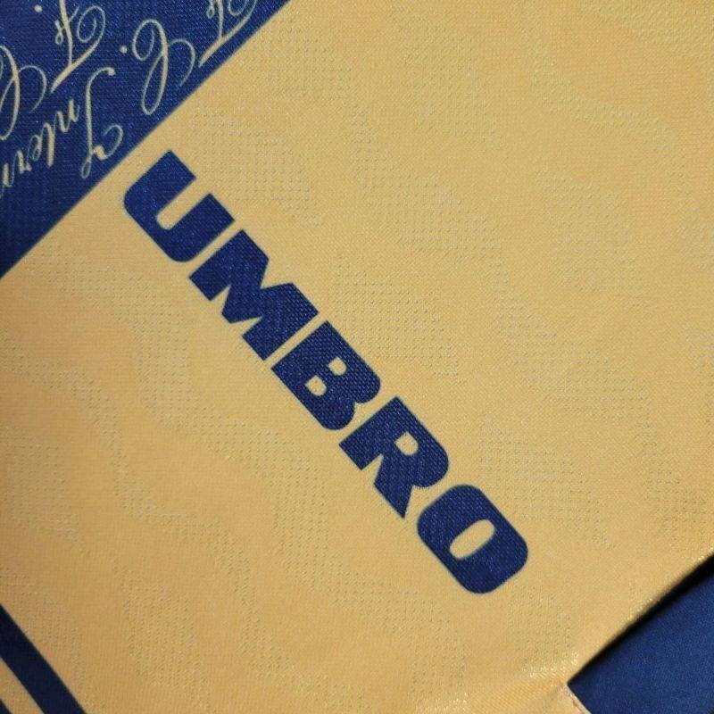 Inter Milan 1996/97 Retro Yellow Second Away Jersey