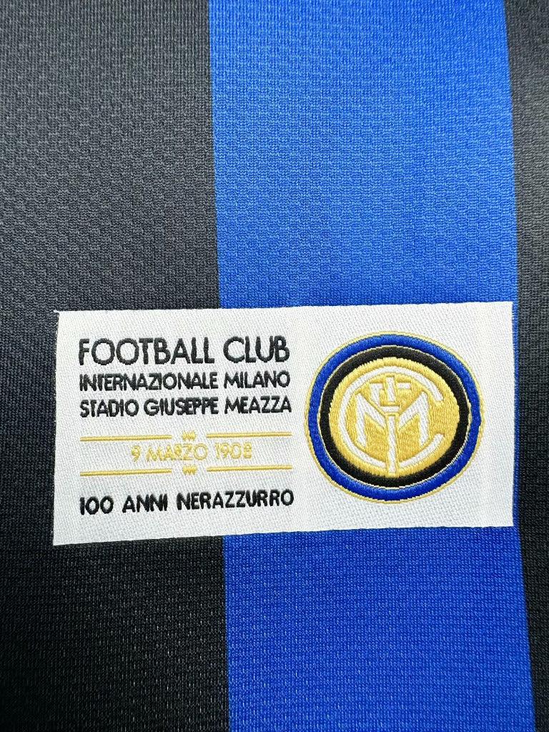 Inter Milan 2007/08 Vintage Retro Home Jersey