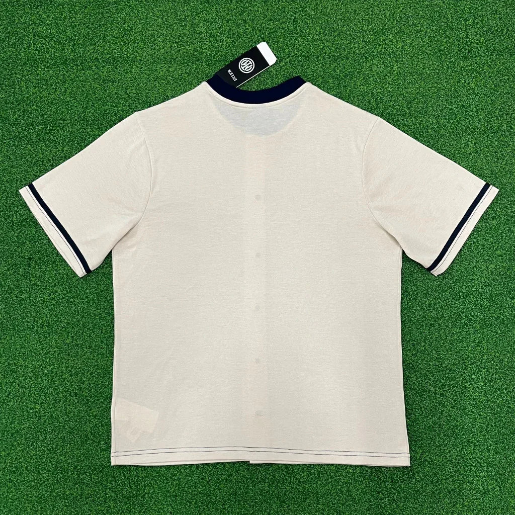 Inter Milan 25/26 Beige/Navy Baseball Jersey