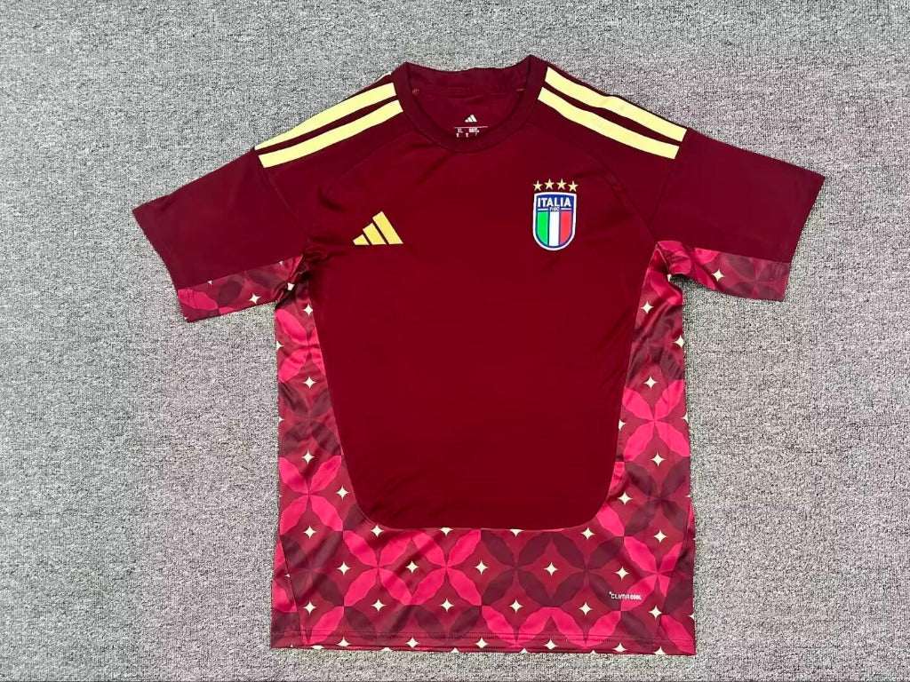 Italy 2026 Burgundy Home Goalkeeper Jersey