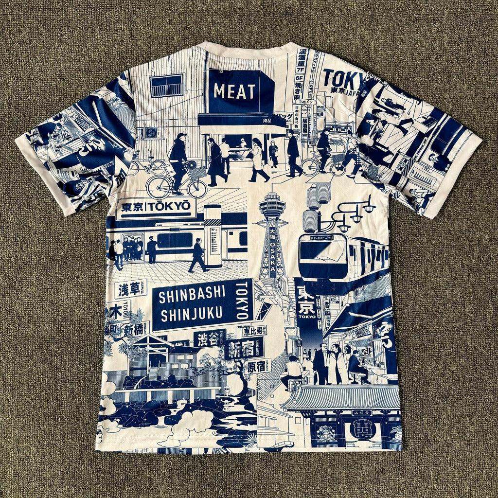 Japan 25/26 Black Tokyo Landmarks Jersey