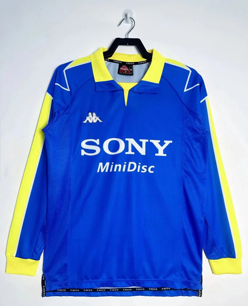 Juventus 1997/99 Vintage Retro Away Blue Jersey
