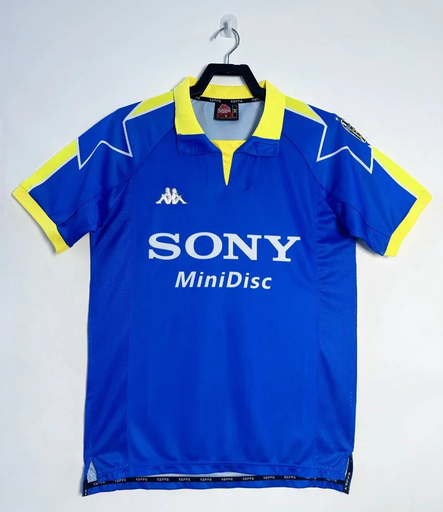 Juventus 1997/99 Vintage Retro Away Blue Jersey