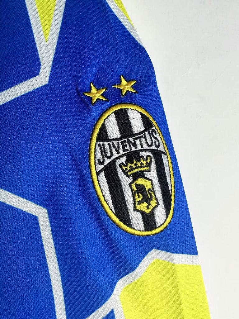 Juventus 1997/99 Vintage Retro Away Blue Jersey