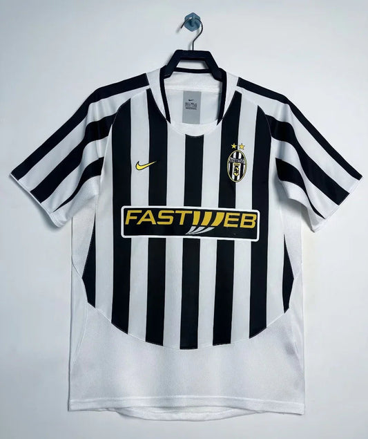 Juventus 2003/04 Vintage Retro Home Jersey