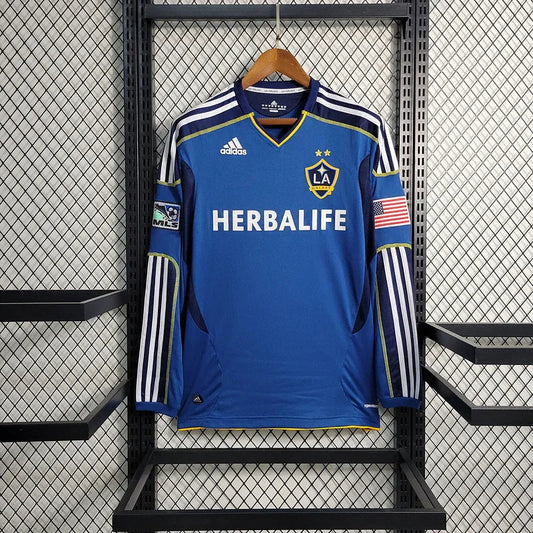 LA Galaxy 2011/12 Vintage Retro Long Sleeve Jersey