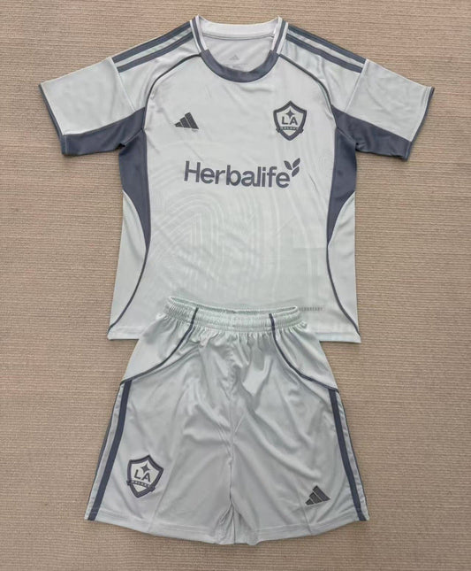 LA Galaxy 25/26 Pre-Game Service Kids Jersey Set
