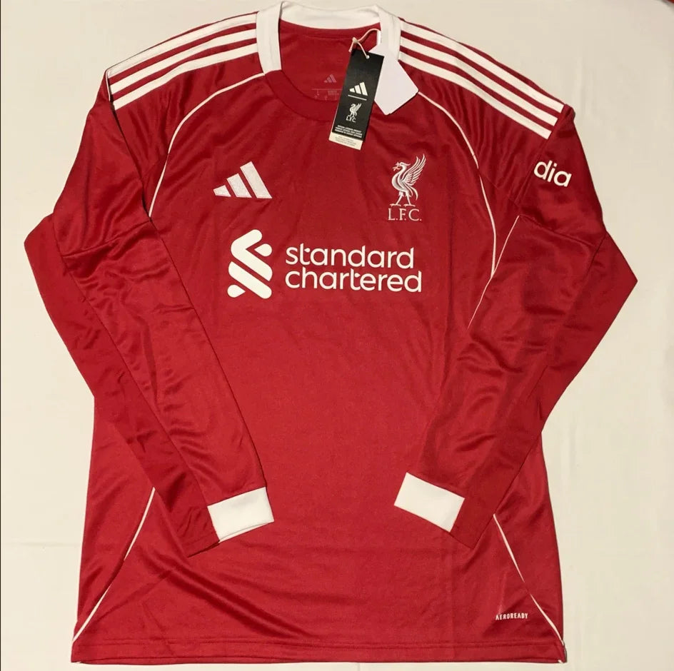 Liverpool 25/26 Red Home Player Version Jersey